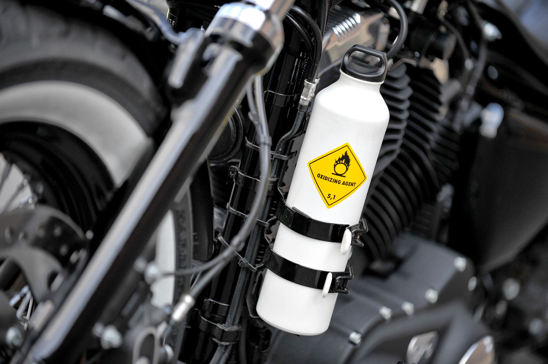 Motorrad Benzinflasche Fuelbottle