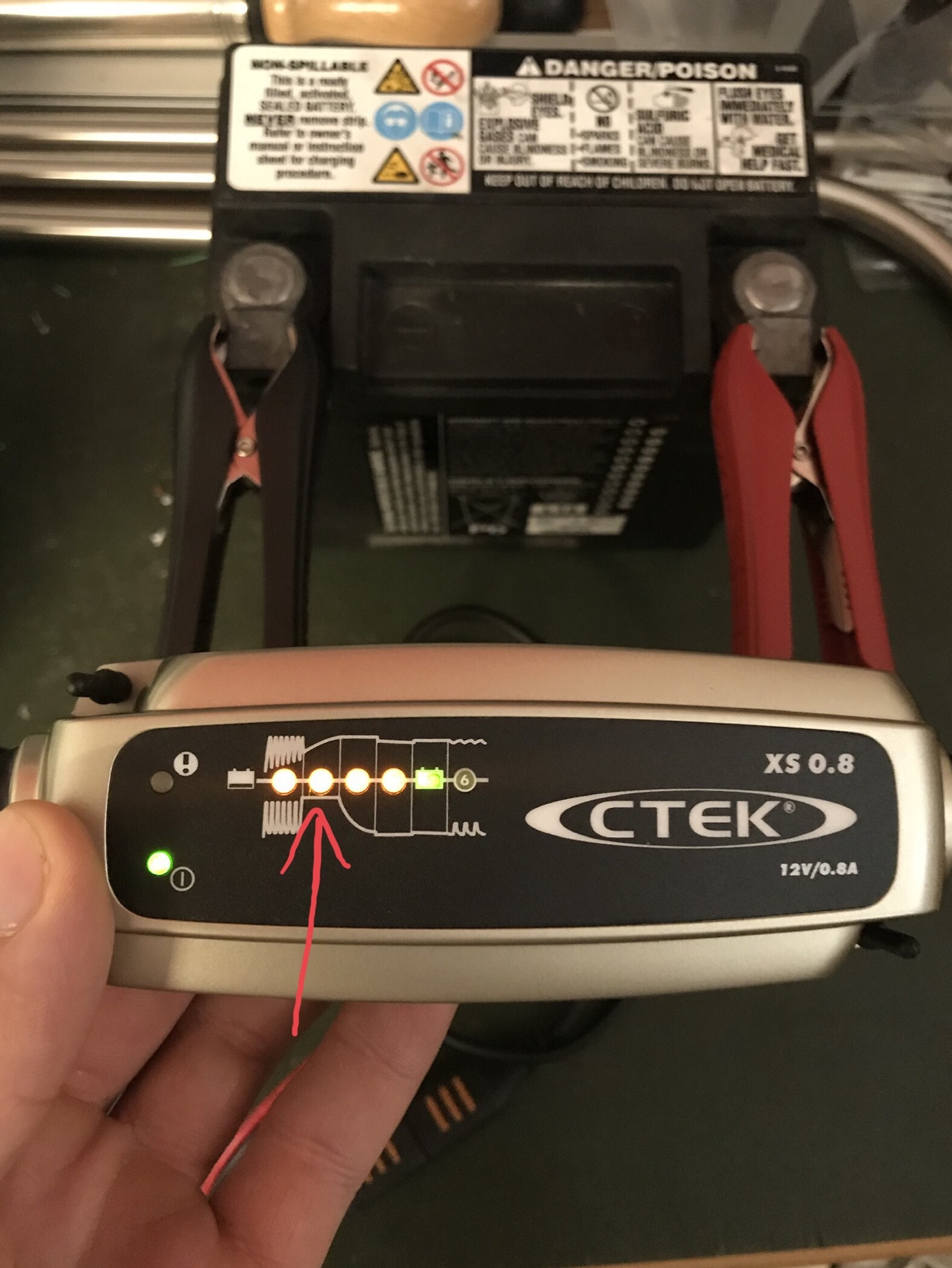 CTEK XS 0.8 Batterie Ladegerät 12V 0.8A Ladeerhaltung Moped