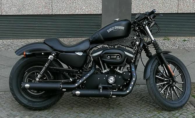 Harley Davidson Street Glide Auspuff Hitzeschild chrom in Bayern