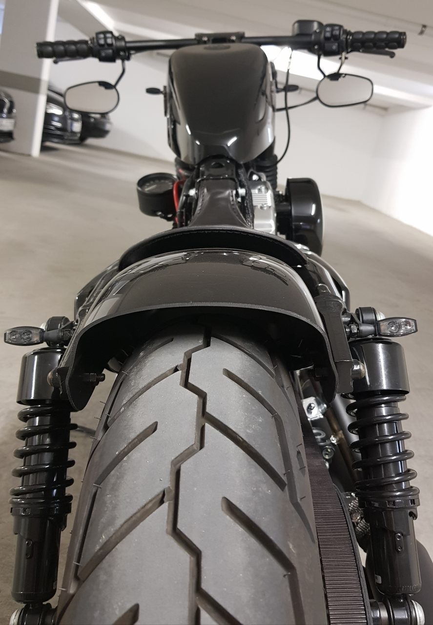 Stossdämpfer 10,5 für Harley Sportster 1200 CA Custom 13-16 Tieferlegung sw