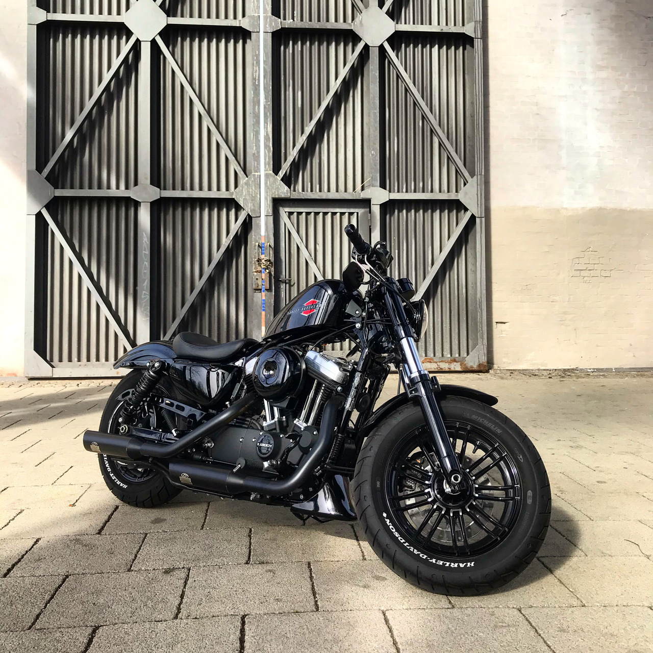 Harley Davidson Sportster Gabelcover Folie Iron 1200 883 XL Nightster