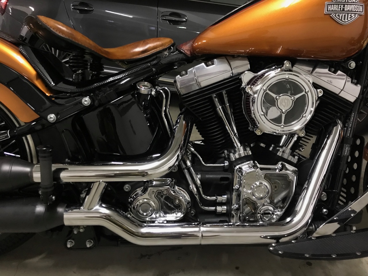 Umgebautes Motorrad Harley-Davidson Sportster XL 1200X Forty-Eight